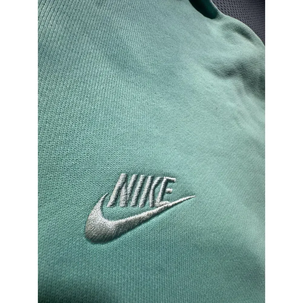 NIKE STANDARD FIT Men Green Hoodie‎ Sz S Brand New
